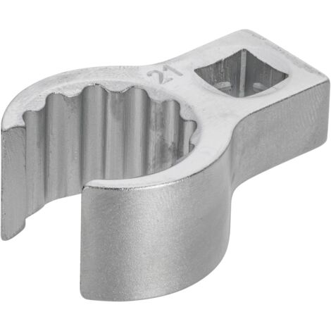 HAZET Ringschlüssel, Doppel-6kt, offen 848Z-21 Vierkant hohl 10 mm (3/8 Zoll)