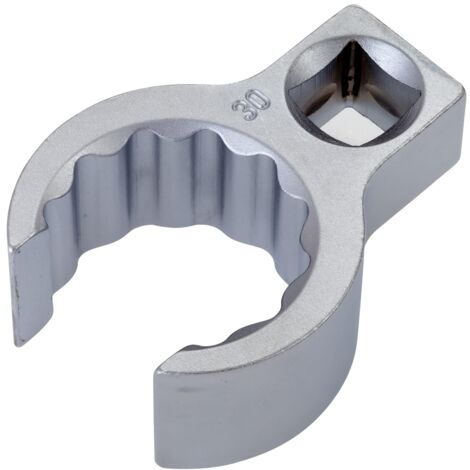 HAZET Ringschlüssel, Doppel-6kt, offen 848Z-30 Vierkant hohl 12,5 mm (1/2 Zoll