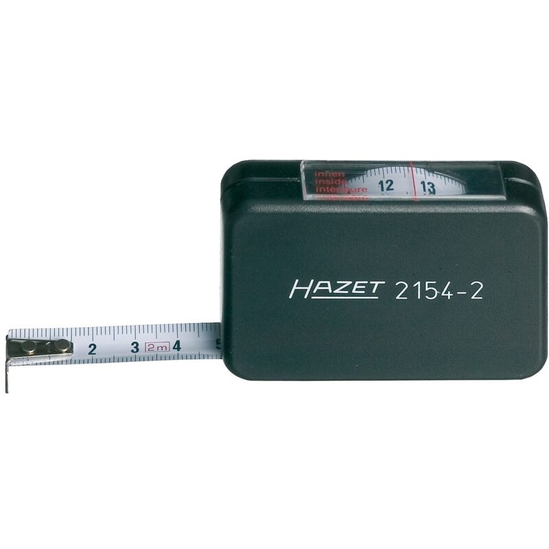 Hazet 2154-2 Rollbandmaß, 2 m