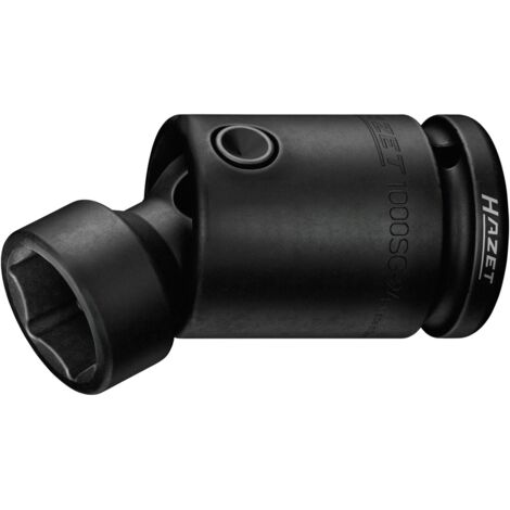 Hazet Schlag-, Maschinenschrauber Gelenk-Steckschlüsseleinsatz, Sechskant, 3/4 (20 mm) Vierkant hohl, Außen Sechskant Profil, SW 24 mm