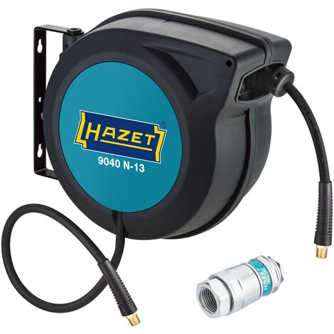 HAZET Schlauchaufroller 9040N/2mit Schnellkupplung 15m 20bar
