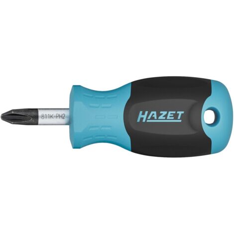 Hazet Schraubendreher 811K-PH2, Kreuzschlitz Profil PH, SW PH2