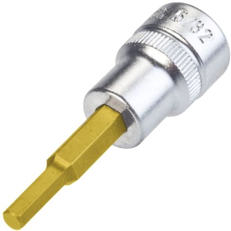 HAZET Schraubendreher-Steckschlüsseleinsatz 8801A-5/32 Vierkant hohl 10 mm (3/