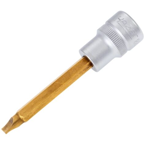 HAZET Schraubendreher-Steckschlüsseleinsatz 8803-1X5.5 Vierkant hohl 10 mm (3/