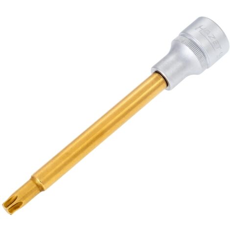 HAZET Schraubendreher-Steckschlüsseleinsatz TORX® 992SLG-T45 Vierkant hohl 12,