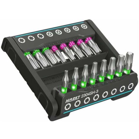 HAZET - SMART HOLDER 2304SH-3- PRAKTISCHER WERKZEUGHALTER 16 - TEILIG  ABTRIEB: 6,3 (1/4 ZOLL) - AUFBEWAHRUNG VON METALLTEILEN,
