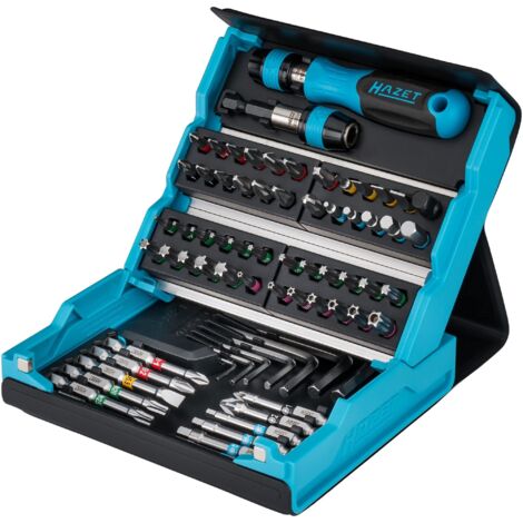 Hazet SmartCase 2200SC-1 Kit inserti 69 parti Brugola interna, Taglio, Croce Phillips, Croce Pozidriv, Profilo a T