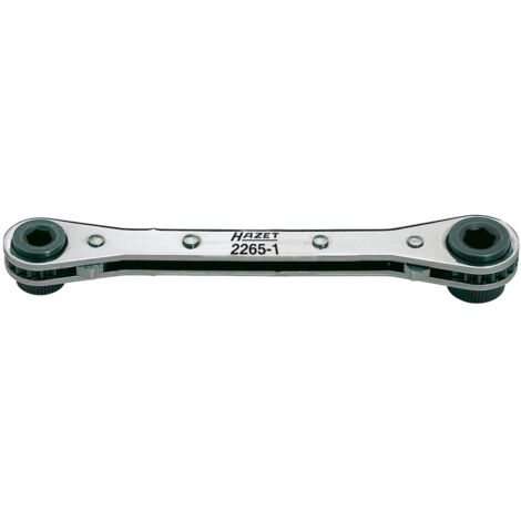 Hazet Umschaltknarre für Bits 1/4 (6,3 mm) Sechskant hohl, 5/16 (8 mm) Sechskant hohl, Länge 140 mm