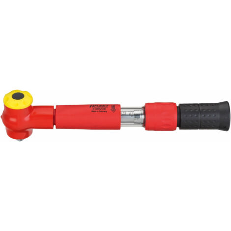 HAZET VDE Drehmoment-Schlüssel, 5 - 25 Nm 5109VDE Nm min-max: 5 - 25 Nm Toleranz: 4% Vierkant massiv 10 mm (3/8 Zoll)