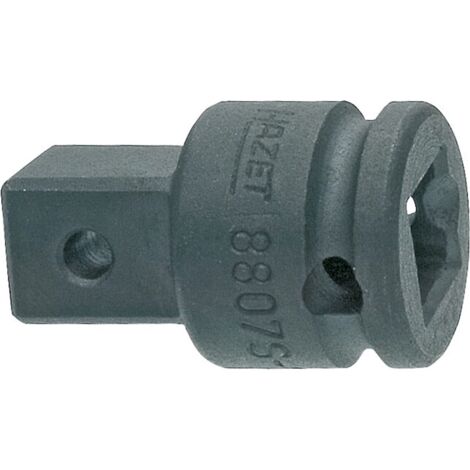 HAZET Vergrößerungsstück 8807S-1 Vierkant hohl 10 mm (3/8 Zoll) Vierkant mas