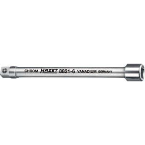 HAZET Verlängerung 8821-6 Vierkant hohl 10 mm (3/8 Zoll) Vierkant massiv 10 mm (3/8 Zoll)