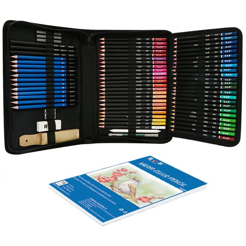 Set di penne colorate per pittura a schizzi per