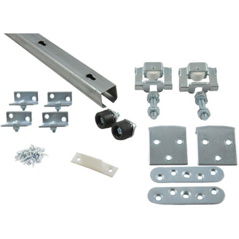 HBS Zimmerschiebetürbeschlag Set 40 kg, 185 cm