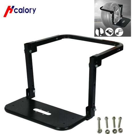 DMTOOL Hcalory Support de chauffage automobile universel pliable et ajustable pour pneus de 14 à 18 pouces (environ 36 à 46 cm)