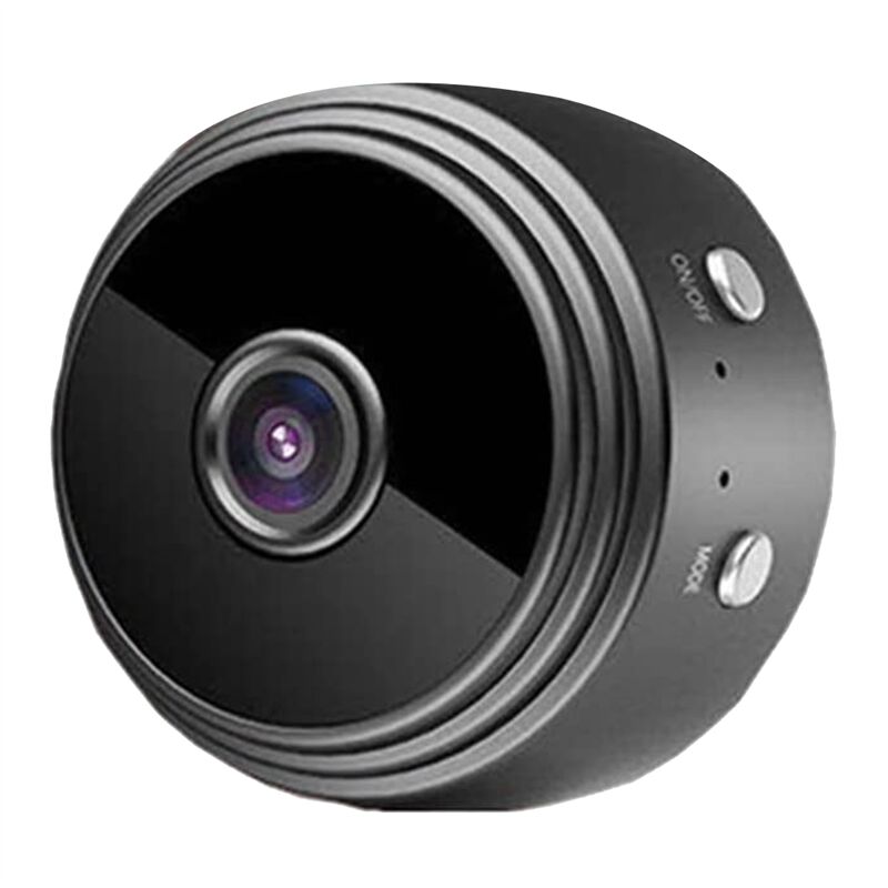 Tlily - Hd 1080P Mini CaméRa WiFi Sans Fil SéCurité à Domicile -Cam Enregistreur Audio VidéO CaméScope Vision Nocturne -Cam