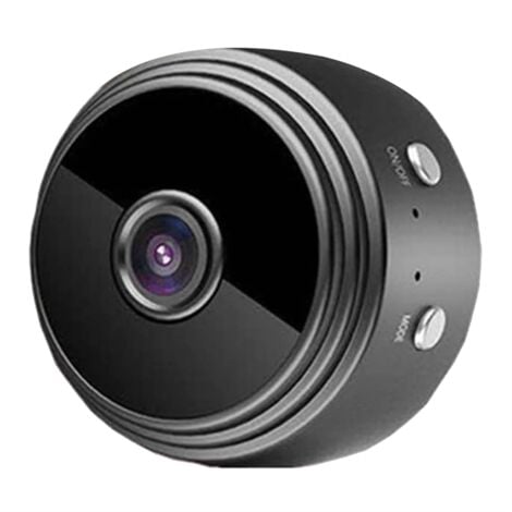 Technicy Caméra Surveillance intérieure sans Fil HD WiFi + Carte Micro SD  Enregistrement Vidéo Détecteur De Mouvement Vision Nocturne Micro Lecture  en