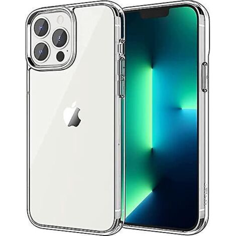 (HD Clear) Hülle für iPhone 13 Pro (6,1 Zoll), vergilbungsfreie, transparente und stoßfeste Schutzhülle mit Kratzschutz
