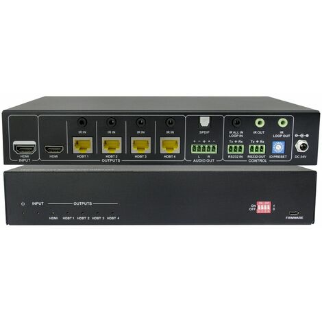 Hdbt 2.0 splitter 1x4 avec
