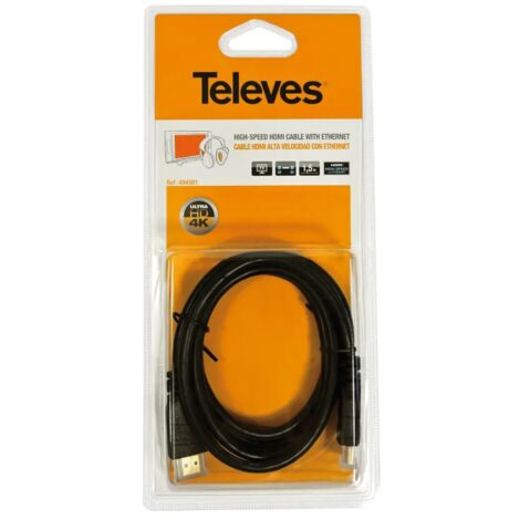 HDMI 2.0-Kabel Televes Ref. 494501 1,5 m 4K BLISTER