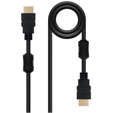HDMI, 5m cable HDMI HDMI tipo A (Estándar) Negro