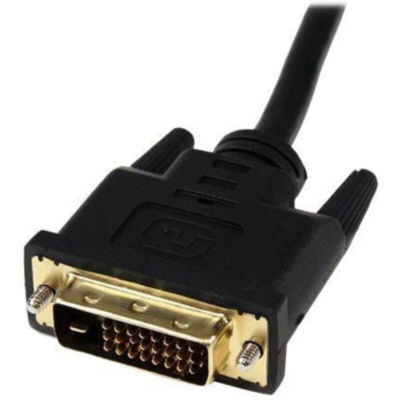 HDMI to DVI-D video adapter cable - STARTECH - 20 cm - Gold plated