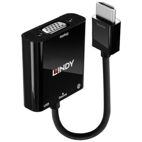 HDMI TO VGA AUDIO CONVERTER