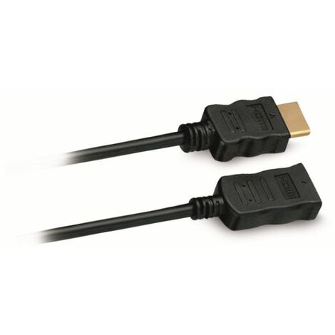 HDMI-Verlängerungskabel, HIGH SPEED with ETHERNET, 1 m