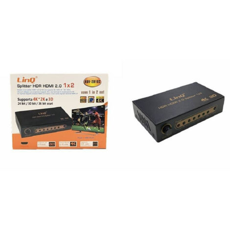 Hdr Hdmi Splitter 2.0 1x2 Supports 4k 2k 3d Ultra Hd 4k 1080 Hdv-20102