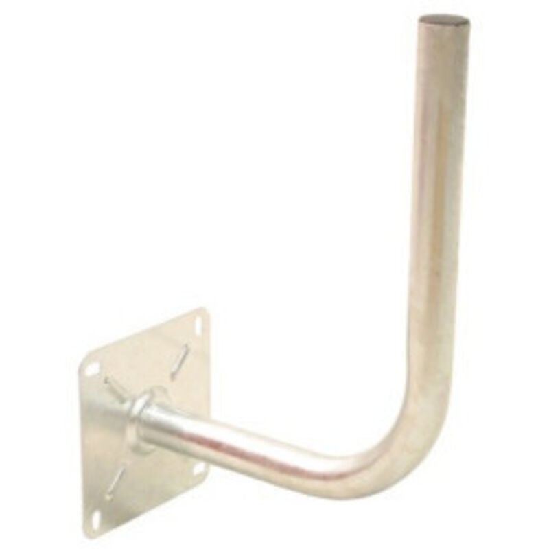 Hdsat - bras coude Déport 30cm Diamètre 40mm Fixation parabole support mural Acier Galva