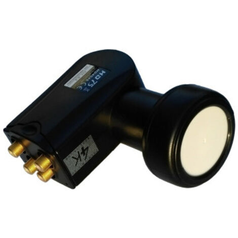 HDSAT HD404S LNB Quad 0,1dB Gold Edition Compatible FULL HD 4K Astra