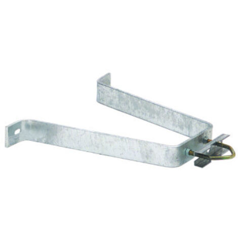 HDSAT Patte en M Déport 30 cm Acier Fixation Antenne Parabole