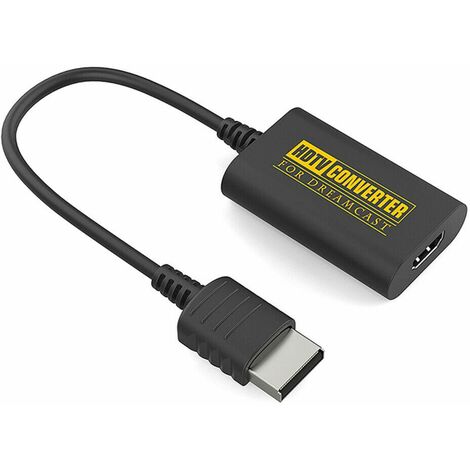 HDTV Convertidor Adaptador para consola Dreamcast con cable HDMI
