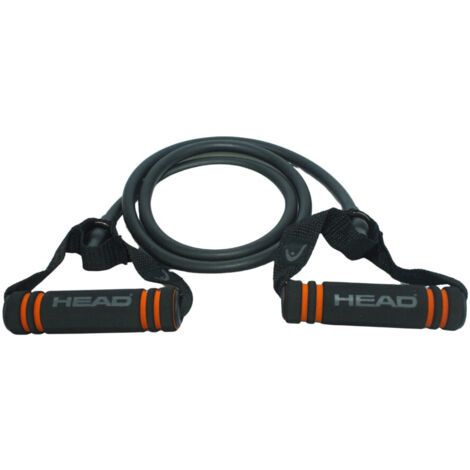 HEAD Elastico Power Tube TPR Nero Resistenza 7-10 kg per Allenamento Fitness