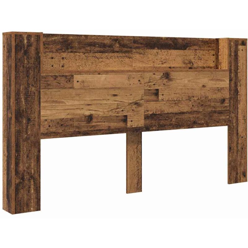 Headboard Old Wood 180 X 17 X 104.5 Cm Engineered Wood Vidaxl