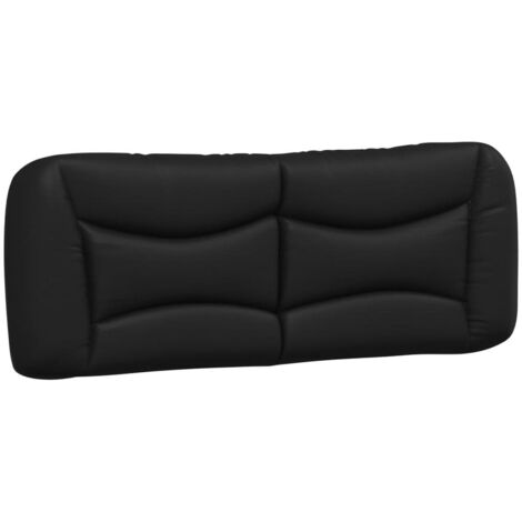Headboard Cushion Black 135 cm Faux Leather vidaXL