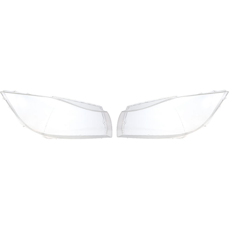 Couvercle de lentille de phare avant transparent en plastique pour bmw E90/E91 2005-08 (1 paire)