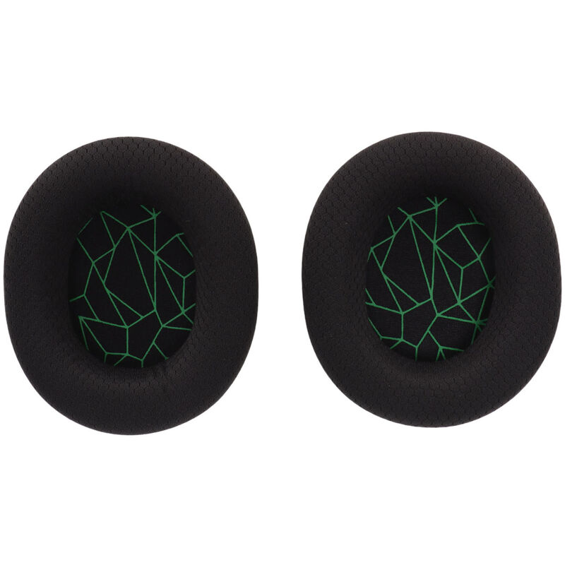 Rapanda - Headphone Ear Pad Replacement Upgraded High Elasticity Ear Cushion Pads for SteelSeries Arctis 3/5/7 Green Silk