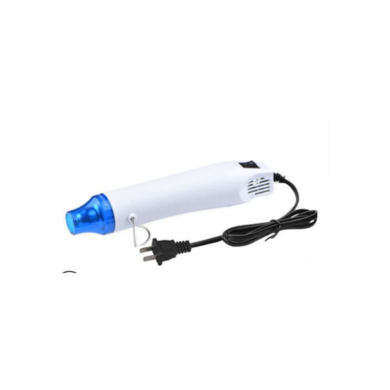 Mimiy - Heat Gun, Extra Long Cable Portable Heat Gun for diy Shrink Wrap. 300W (White)