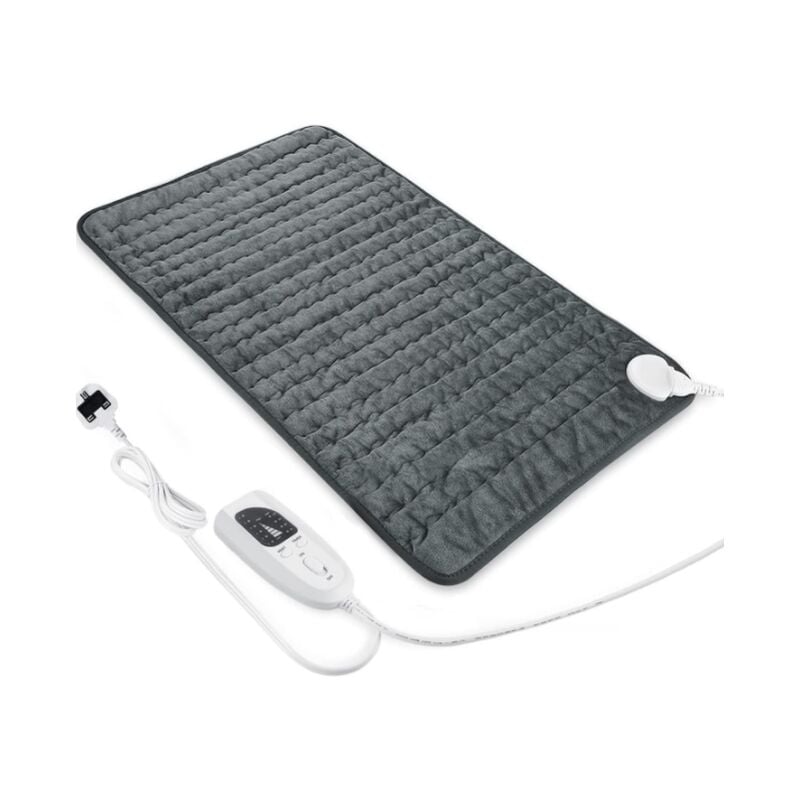 Hiasdfls - Heated Blanket, Timing and 6 Heating Settings-Machine Washable -Electric Mat -Overheat Protection-For Knees, Neck, Feet and Hips(60 30cm)