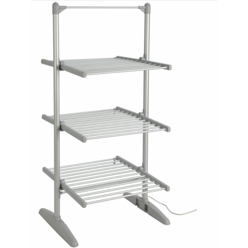 Heated Clothes Airer - 3 Tier with Cover