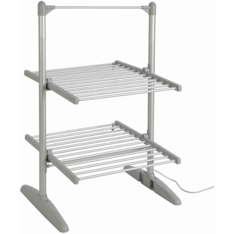 Groundlevel - Heated Clothes Airer - 2 Tier