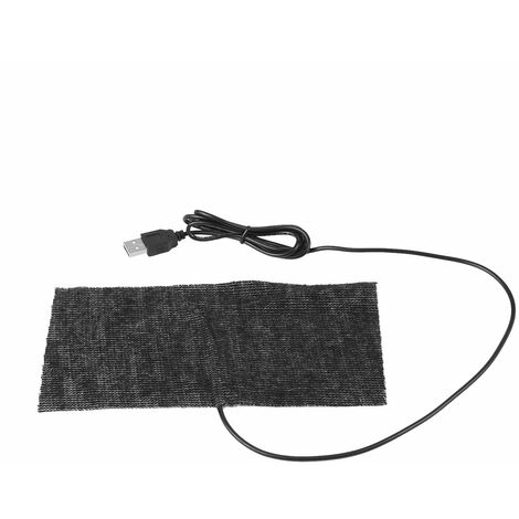 Heating Pad 5V2A USB Electric Cloth Heater Pad Heating Element for Clothes Seat Pet Warmer 24x30cm 45℃ 
