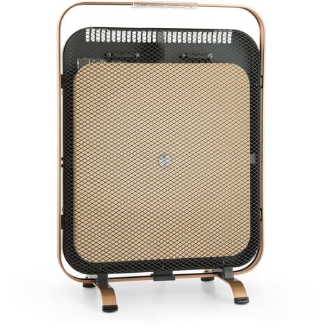 KLARSTEIN HeatPal Marble Blackline Infrarot-Heizung 1300W Wärmespeicher Marmor Aluminium