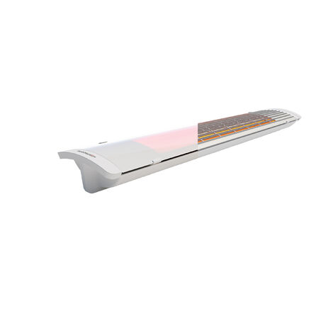 Heatscope Pure+ Heizstrahler 3000 Watt Carbonstrahler IPX5 Weiß 104x16,6x8,7 cm