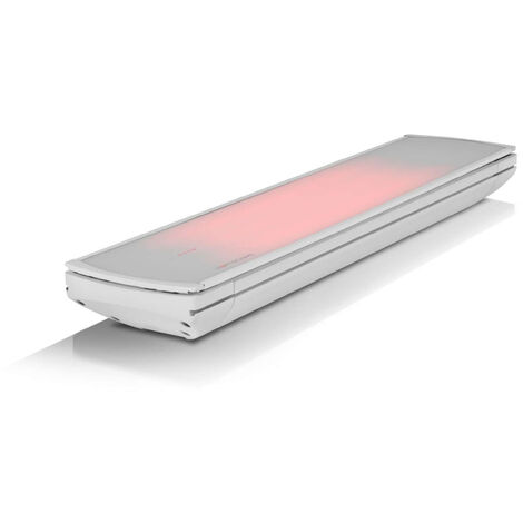 Heatscope Vision Heizstrahler mit IR-Fernbedienung 1600 W Weiß 81x18,4x8,7 cm