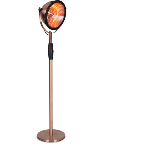 Heatspot radiateur de terrasse 900/1200/2100 W IR ComfortHeat cuivre