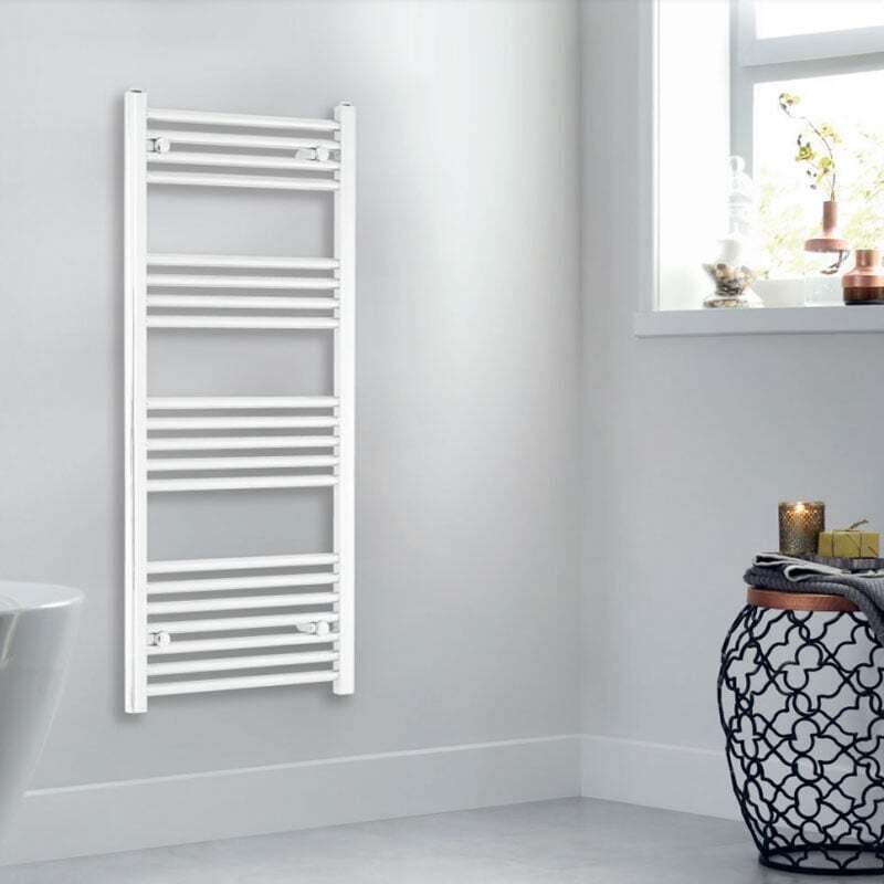 Image of Heatwave Harmony White Ladder Towel Rail&hellip;