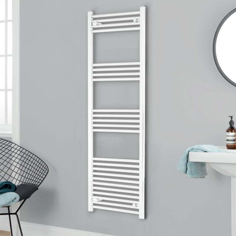 Image of Heatwave Harmony White Ladder Towel Rail&hellip;