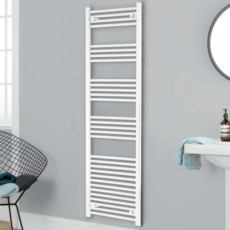 Image of Heatwave Harmony White Ladder Towel Rail&hellip;
