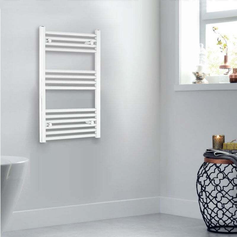 Image of Heatwave Harmony White Ladder Towel Rail&hellip;